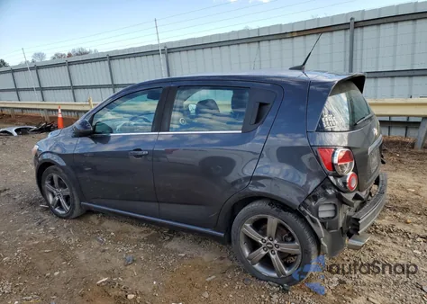 2013 Chevrolet Sonic Rs z USA, uszkodzony, nr VIN 1G1JH6SB7D4155361